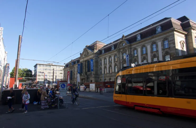 Europaplatz in karlsruhe bahn