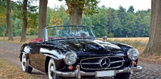 Oldtimer Auto der Marke Mercedes