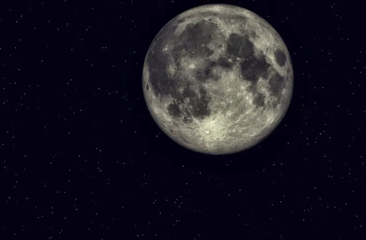 vollmond planet weltall Der Mond im Weltall