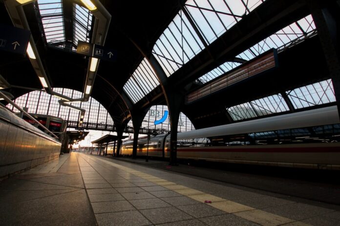 Gleise im Hauptbahnhof