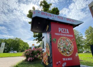 Pizza-Automat in Ettlingen