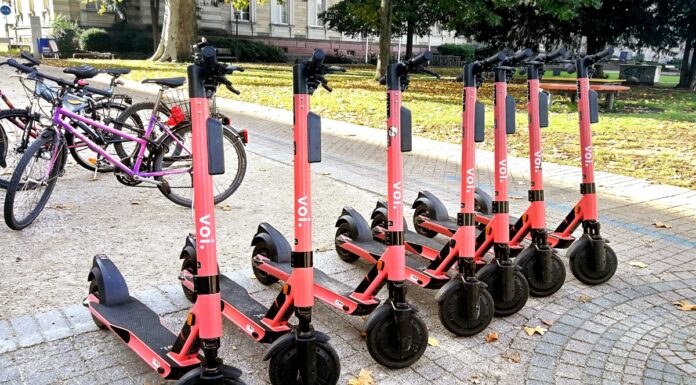 E-Scooter in Karlsruhe