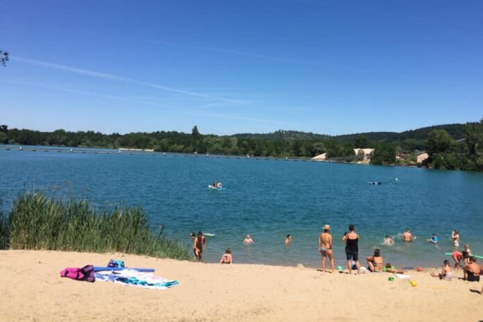 Der Baggersee in Weingarten