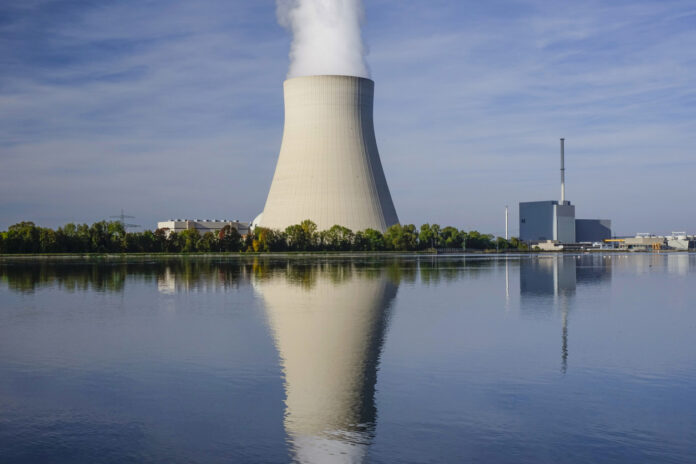 Ein deutsches Atomkraftwerk in Betrieb