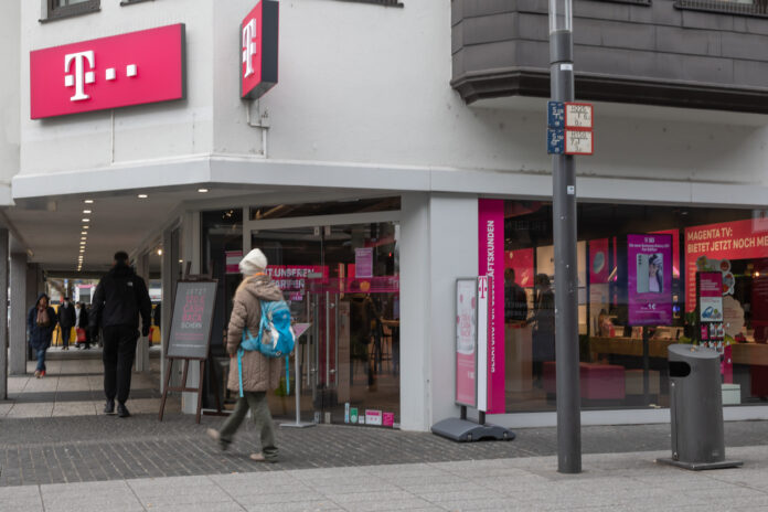 Ein Telekom Laden in der Koblenzer Innenstadt