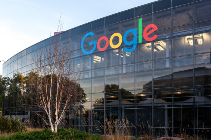 Das Google-Gebäude.