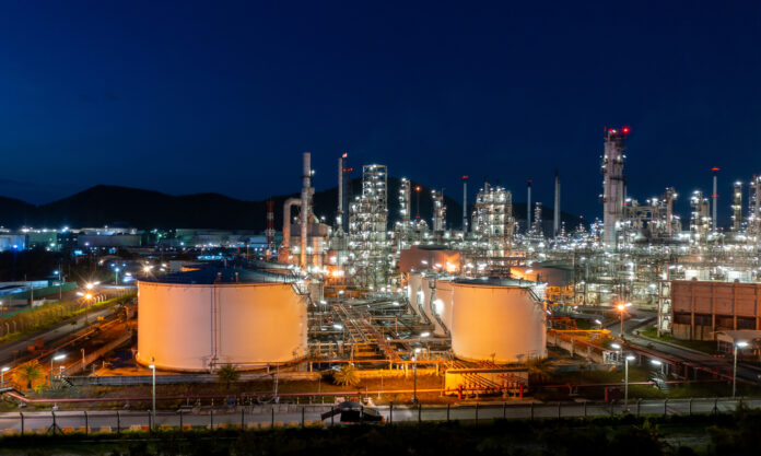 Öl Raffinerie Betrieb