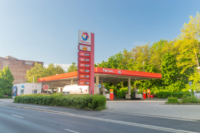Eine Tankstelle in Deutschland