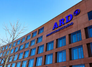 Das Hauptgebäude des Senders ARD.