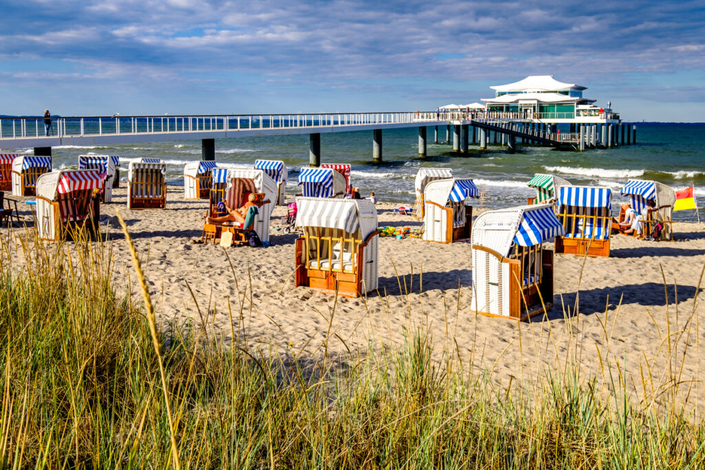 Der Timmendorfer Strand an der Ostsee ist bei Urlaubern besonders beliebt und gehört definitiv zu den schönsten Stränden in Deutschland. 