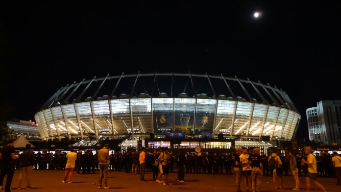 Das Stadion für das UEFA Champions League Finale