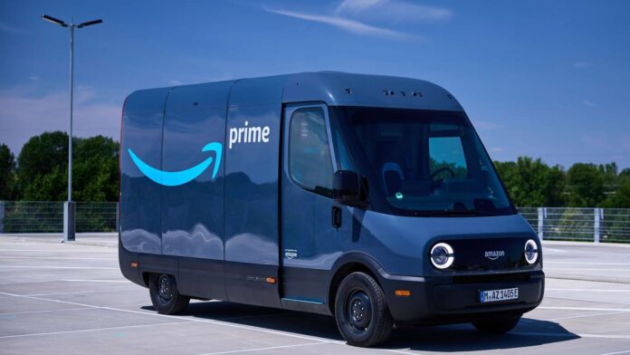 Neuer Lieferwagen von Amazon.