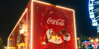 Weihnachtstruck von Coca-Cola