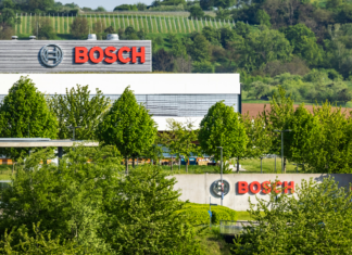 Der Standort vom Unternehmen Bosch in Baden-Württemberg. Bei Bosch droht nun Tausenden Stellen das Aus.
