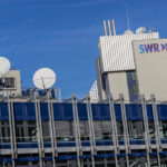 Ein Sendergebäude des SWR.